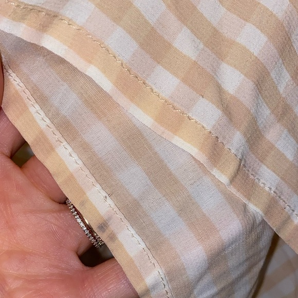 Faithfull The Brand Pink Gingham Tie Dress - Picture 5 of 5